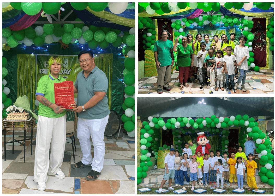 Goldmine Farm to Market Joins Madam Kilay’s Birthday Celebration with Doña Thelma Guanga Foundation