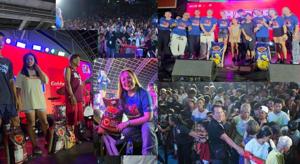 Goldmine Farm to Market Gives Away Free Rice at Love Radio Manila’s Hatid Saya Concert