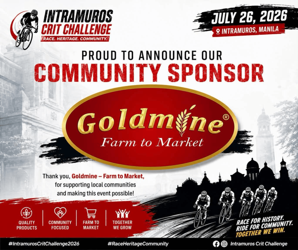 Goldmine Farm to Market Proudly Supports the Intramuros Crit Challenge 2026