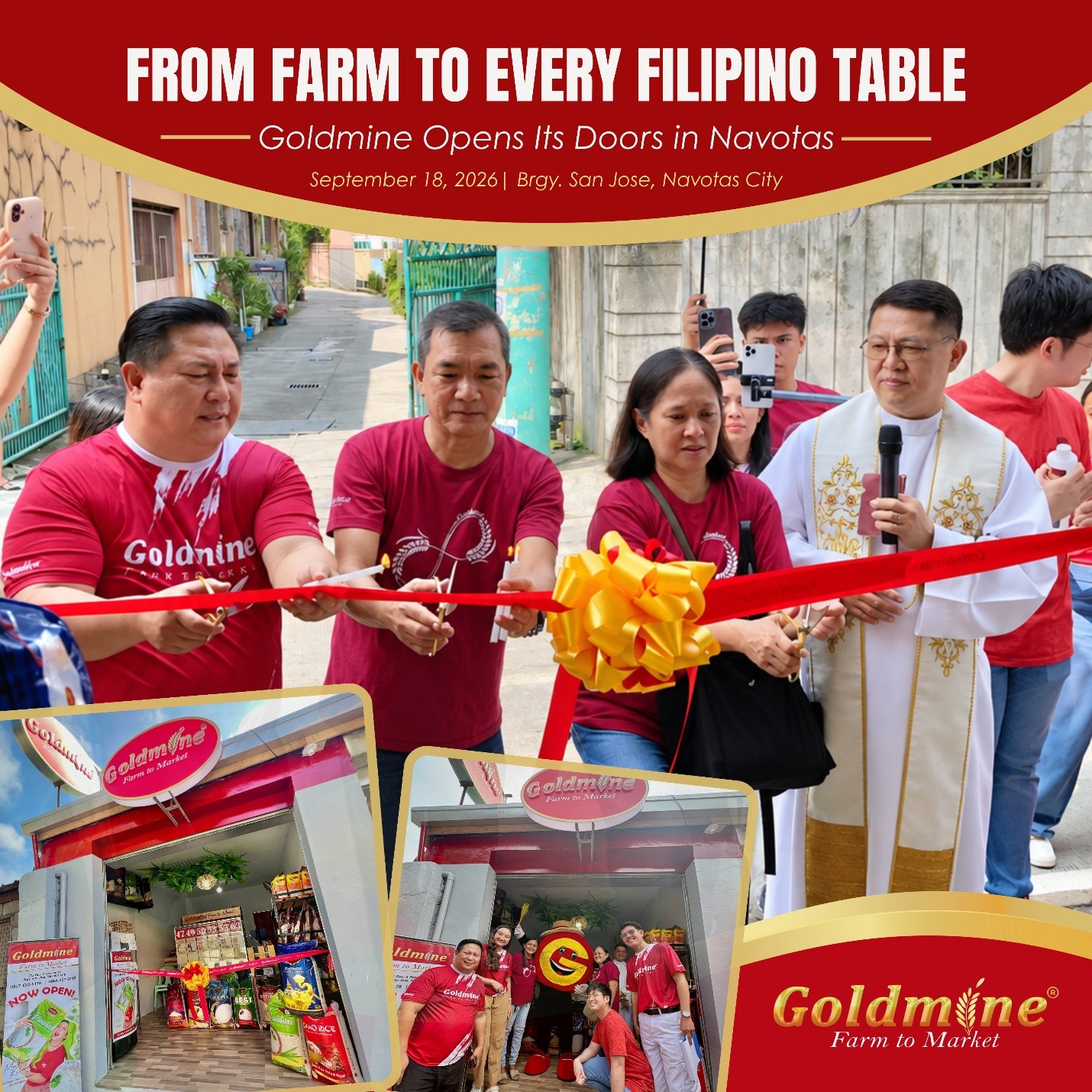 Goldmine Farm to Market Officially Opens Its Doors in Navotas City