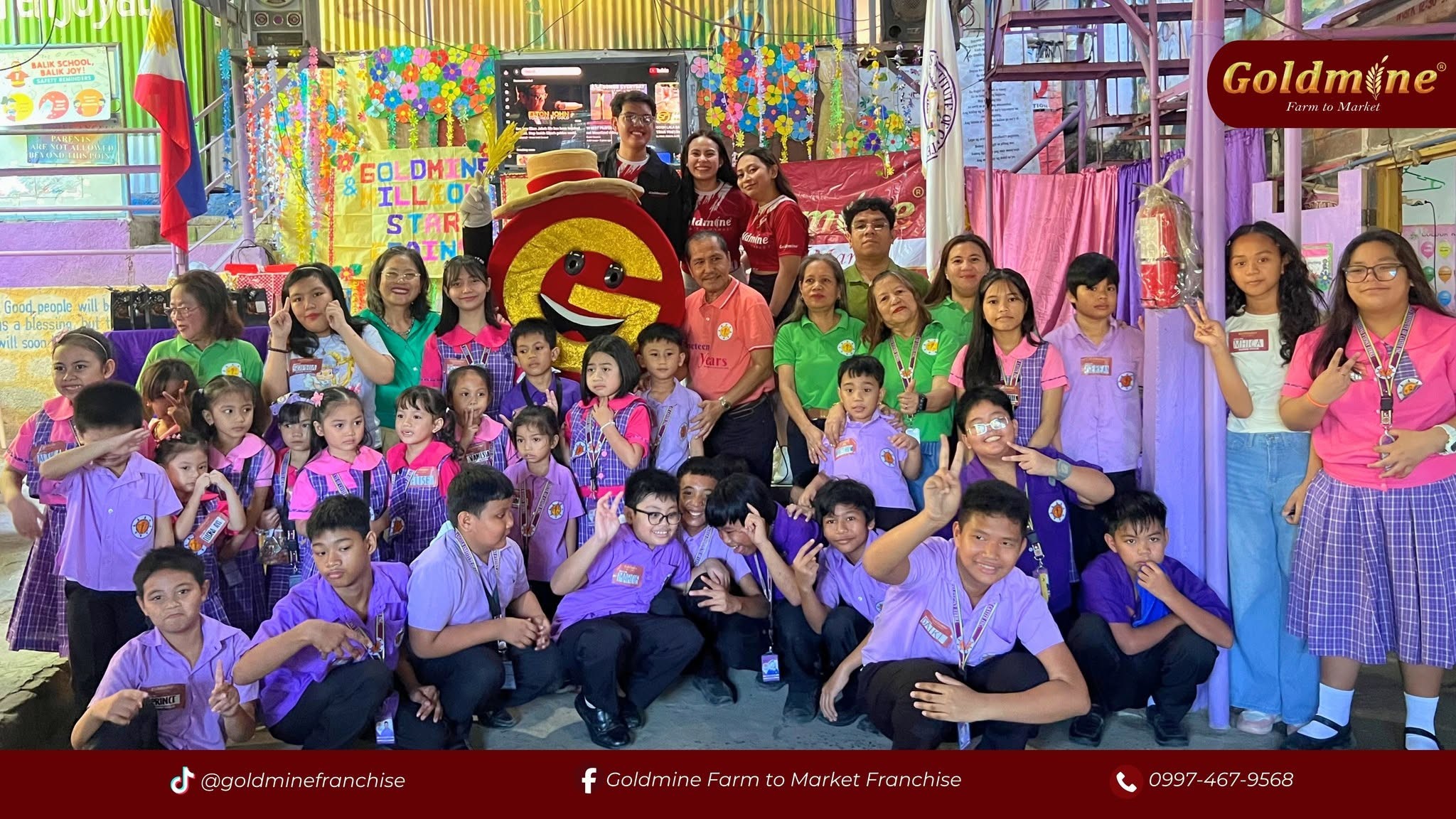 Goldmine Farm to Market Spreads Joy and Hope Through Gift-Giving Activity at Three Angels Institute of Cavite Inc.